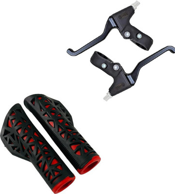 Rahidhay Cycle Power Break Lever Set with Grip Set(Random Colour) Brake Shoe(Multicolor)