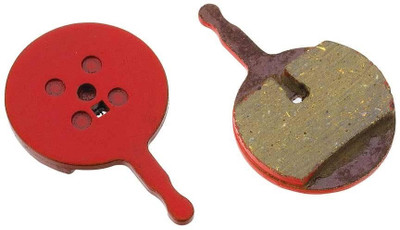 DSTECHBAR Bicycle Disc Braking Pads for Mtb Mountain Road Bike Bicycle Brake Red Pad Bicycle Brake Disk