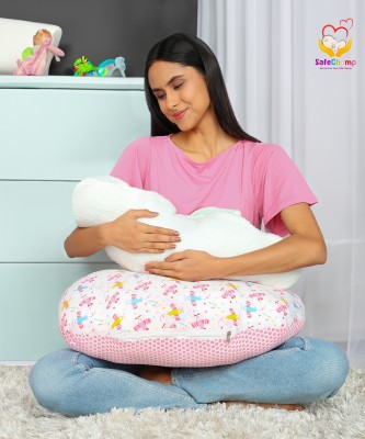 SafeChamp Lite Air Pink Upto to 12 Months Child Breastfeeding Pillow Breastfeeding Pillow