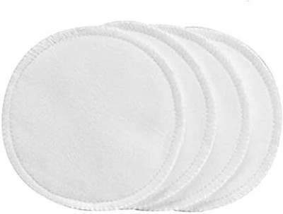 SAFJEE NURSING BREST PAD REUSABLE/WASHABLE (PACK OF 4)(4 Pieces)