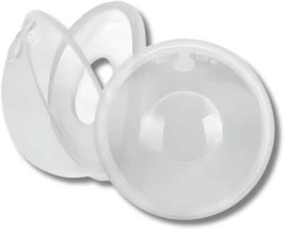 B-Arm Breast Shell with 20mL Capacity - 2Pcs| Leak Proof & Reusable Milk Collector  - Manual(Clear)