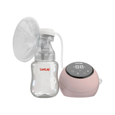 LuvLap Adore Breast Pump with 2 Phase Pumping, with Rechargeable Battery  - Electric(White)