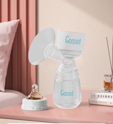 Cosset Wireless Breast Pump for feeding mother with 3 mode and 9 level,BPA Free  - Electric(White)