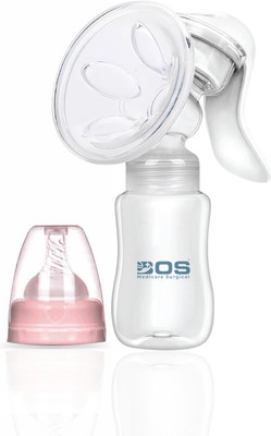 HCG Healthcure generation First Feed Breast Pump Most Safe and Comfortable for new mother  - Manual(White)