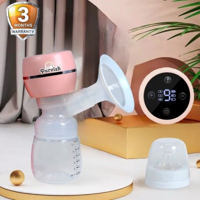 purvish Automatic Electric Breast Pump for Mothers New Born Breastfeeding Milk Pump  - Electric(Pink, delivery in 3 days)