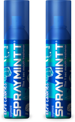 Spraymintt 1 Second Instant Mouth Freshener - Icymint Spray(30 g)