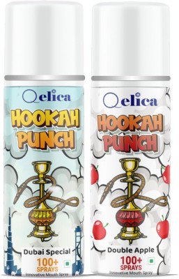 Qelica HP Dubai Special And Double Apple Sugar Free Instant Mouth and Breath Spray(20 g)