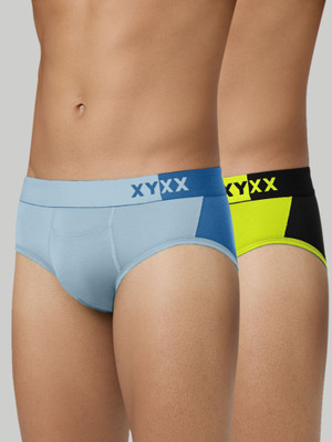 XYXX Men Dualist Intellisoft Micro Modal Color Blocked Brief