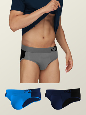 XYXX Men Dualist Intellisoft Micro Modal Color Blocked Brief