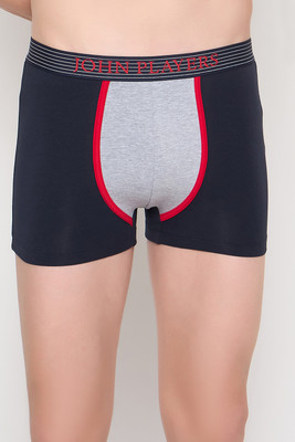 John Players Men Colourblocked Cotton (Grey) Brief