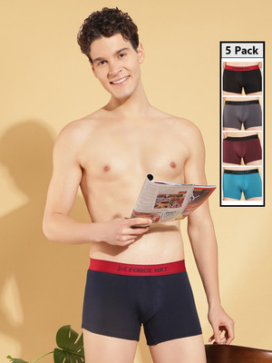 Force NXT Men Pack of 5 Super Combed Cotton Brief