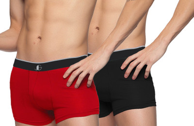 JUARI BE A GENTLEMAN Pack Of 2 Solid Men Trunk For Rs. 349 @ 65 %