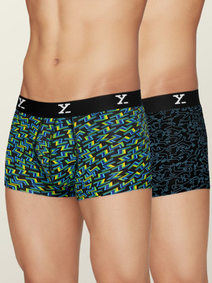 XYXX Men Shuffle Intellisoft Micro Modal Printed Brief