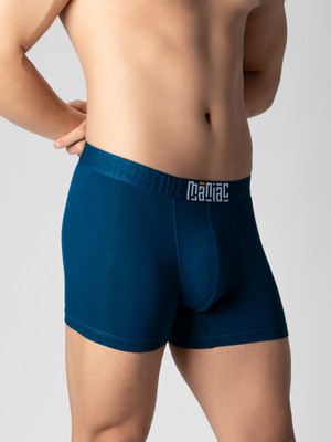 Maniac Men Anti-bacterial pouch Odor-Free Modal Trunk Self Design Men Trunk Brief