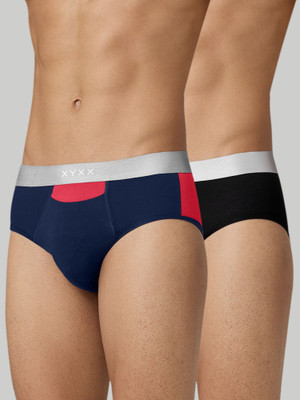 XYXX Men Illuminati Intellisoft Micro Modal Color Blocked Brief