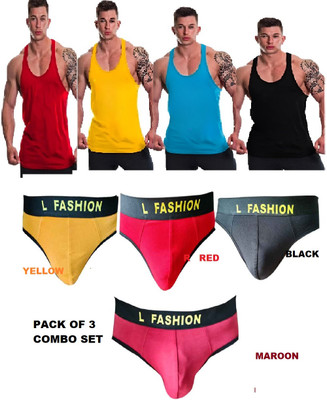 L Fashion Jeans Men Brief