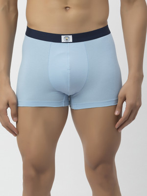 John Players Men Contoured Crotch Cotton Fabric (Blue) Brief
