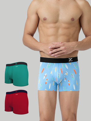 XYXX Men Solid printed, Regular Fit Cotton Brief