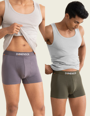 Damensch Men Combed Cotton Stretch Anti-Bacterial Brief