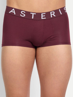 Asterisk Men MicroModal Trunk 3X Softer Than Cotton Underwer Trunk For Men Brief