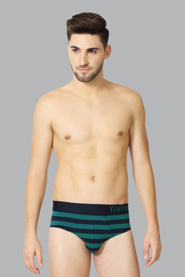 VAN HEUSEN Men Colour Fresh And Striped Brief