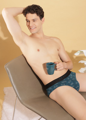 Force NXT Men Pack of 1 Super Combed Cotton Elastane Stretch Brief