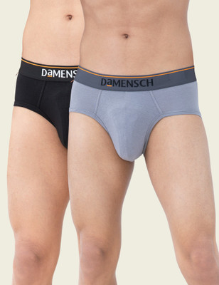 Damensch Men Combed Cotton Stretch V Shape Brief