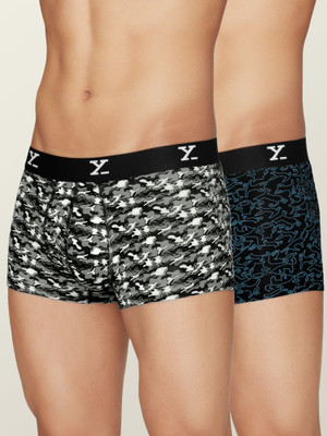 XYXX Men Shuffle Intellisoft Micro Modal Printed Brief