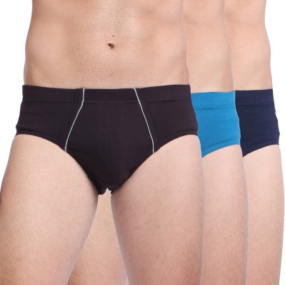 VILAN Men solid Rocker Brief pack of 3 Brief