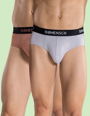 Damensch Men Combed Cotton Stretch V Shape Brief