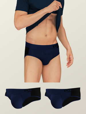 XYXX Men Dualist Intellisoft Micro Modal Color Blocked Brief