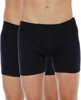Dollar Men Dollar Lehar Mens Combed Cotton Trunk - Pack of 2 - Actual Colour May Vary Brief