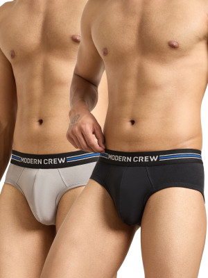 Modern Crew Men CoolSense Flexi Stretch Combed Cotton Brief