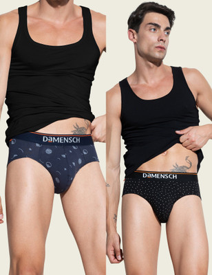 Damensch Men Deo-Cotton Deodorizing V Shape Brief