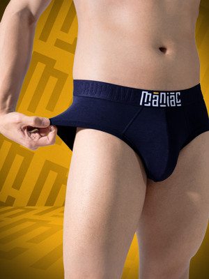 Maniac Men Anti-bacterial pouch Odor-Free Modal Self Design Men Brief Brief