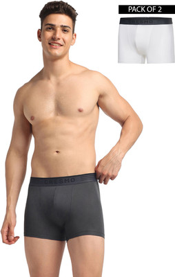 CRESMO Men Regular Fit Micro Modal Multi Trunk Pack Of 2 Brief