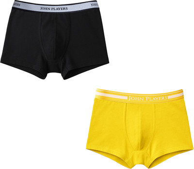 John Players Men Pack of 2 Cotton Solid Brief