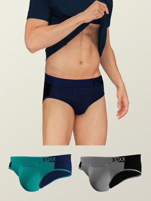 XYXX Men Dualist Intellisoft Micro Modal Color Blocked Brief