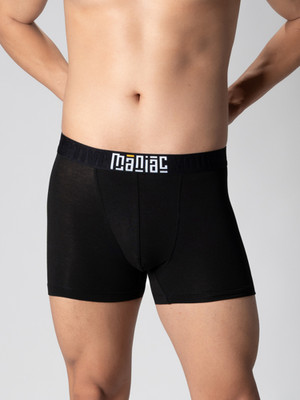 Maniac Men Anti-bacterial pouch Odor-Free Modal Trunk Self Design Men Trunk Brief