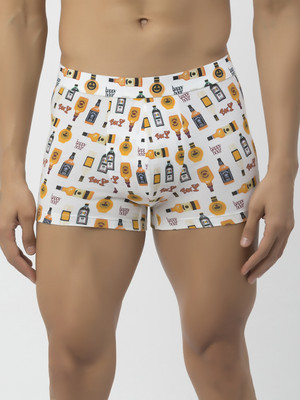 John Players Men Contoured Crotch Cotton Fabric (White) Brief