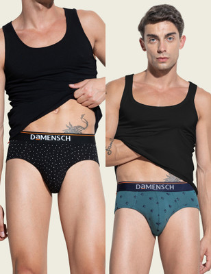 Damensch Men Deo-Cotton Deodorizing V Shape Brief