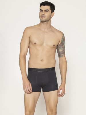 John Players Men Graphic Print Cotton (Grey) Brief