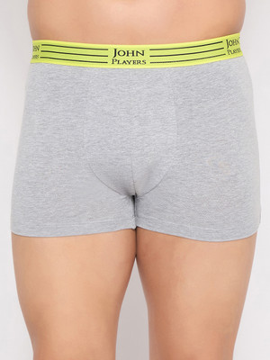 John Players Men Pack of 2 Cotton Grey Comfort Fit Brief