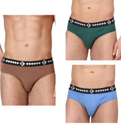 ELMIRO Men Men's Underwear Intimo-Tech Antimicrobial Micro Modal Bold Brief-PO-3 Brief