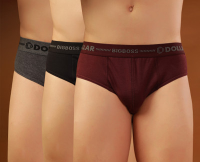 Dollar Bigboss Men Cotton Double Pouch Support Brief