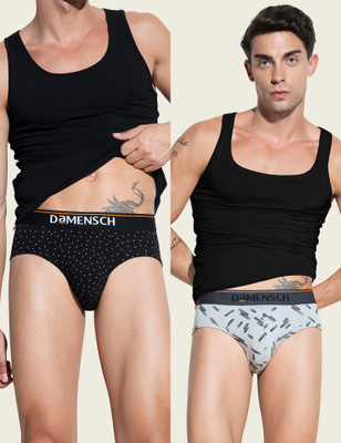 Damensch Men Deo-Cotton Deodorizing V Shape Brief