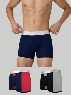 XYXX Men Illuminati Intellisoft Micro Modal Color Blocked Brief