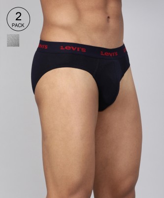 LEVI'S Men Contoured Double Pouch, Tag Free Comfort & Smartskin Technology Style# 009 Neo Brief