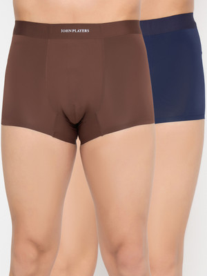 John Players Men Pack of 2 Solid Bonded Seamless Brief