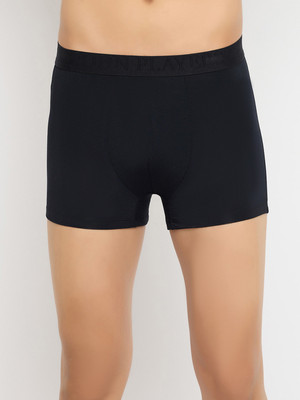 John Players Men Black Solid Comfort Fit Brief
